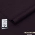 Self Print Wash & Wear Suit - Red Wine - Nawab Din